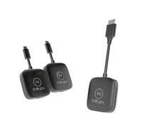 MINIX HDMI inalámbrico Plug and Play: multipantalla, expansión, 1080p, 164FT/50M, WiFi 5G/60Hz, adaptador para televisores, monitores, portátiles (HDMI inalámbrico 2TX*1RX)