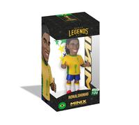 MINIX - Leyendas del fútbol - Campeonato Mundial de Leyendas #120 - Brasil - Ronaldinho - Figuras coleccionables 12 cm