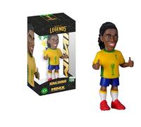 MINIX - Leyendas del fútbol - Campeonato Mundial de Leyendas #120 - Brasil - Ronaldinho - Figuras coleccionables 12 cm
