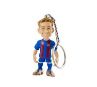MINIX - Llavero de F. De Jong, Jugador del Barcelona | Figurita del Jugador del Barcelona: Frenkie de Jong | Ideal para Fanáticos del Fútbol o Coleccionistas | de 7 cm
