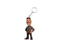 MINIX - Llavero del Cholo Simeone | Figurita del Entrenador del Atlético de Madrid Diego Simeone | Ideal para Fanáticos del Club de Futbol Atlético de Madrid | de 7 cm