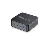 MINIX Mini PC NGC-NR660LP, AMD Ryzen 5 6600H, LPDDR5 de 16 GB, SSD PCIe de 512 GB, computadora de escritorio compacta Windows 11 Pro, pantalla triple 4K, USB-C, WiFi 6E, BT 5.2, LAN dual para hogar