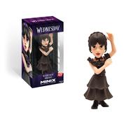 Minix - TV Series 127 - Figura PVC 12 cm - Wednesday - Mercredi avec sa robe de bal