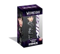MINIX TV Series #169 - Wednesday - Miércoles Addams en Chat - Figura Coleccionable 12 cm