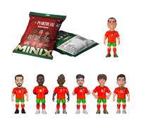 MINIX - World Cup Football Stars Mini Format - Portugal - Bolsa Sorpresa - Figura Coleccionable de 7 cm