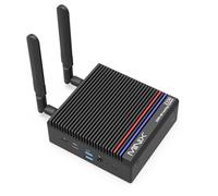 MINIX Z150-0dB Fanless Mini PC, Intel N150, 16GB DDR4, 512GB M.2 PCIe Gen3 x 4 NVMe SSD Mini Desktop Computer, 4K Dual Display/2.5G LAN/USB3.2/USB-C/Vesa Mount/Auto Power On for Offfice Business
