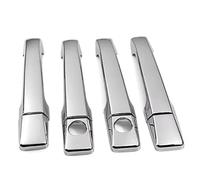 MINJKL Carcasa Maneta Compatible Con Benz W124 Clase E 1985 1986 1987 1988 1989 1990 1991 1992 1993 1994 1995 Embellecedores De Manijas De Puertas Laterales Cromados