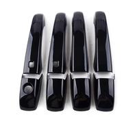 MINJKL Carcasa Maneta Compatible Con Dodge Para Durango 2011-2019 Manijas De Puerta Exteriores Accesorios Para Automóvil Cubierta De Manija De Puerta Negra Brillante