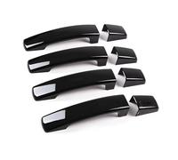 MINJKL Carcasa Maneta Compatible Con Land Para Rover Para Discovery LR3 2005 2006 2007 2008 Cubierta De Manija De Puerta Exterior De Coche Accesorios De Ajuste Negro Brillante(Gloss Black)
