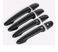 MINJKL Carcasa Maneta Compatible con MAZDA CX5 Fibra de carbono Cubierta de manija de puerta exterior de automóvil Embellecedor adhesivo protector de cuenco de puerta(Carbon Fiber)