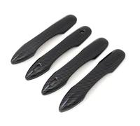 MINJKL Carcasa Maneta Compatible Con Toyota Para Avalon 2019 2020 2021 2022 2023, Accesorios Para Automóvil Embellecedor De Manija De Puerta De Fibra De Carbono(Carbon Fiber,With Smart Hole)