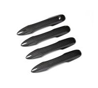 MINJKL Carcasa Maneta Compatible Con Toyota Para Camry XV70 2018-2023 Accesorios De Automóvil Cubierta De Manija De Puerta Embellecedor Plástico Imitación Fibra De Carbono Negro(Carbon Fiber)