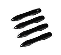 MINJKL Carcasa Maneta Compatible Con Toyota Para Camry XV70 2018-2023 Accesorios De Automóvil Cubierta De Manija De Puerta Embellecedor Plástico Imitación Fibra De Carbono Negro(Gloss Black)