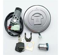 MINJKL Compatible con CBF125 2009 2010 2011 2012 2013 Interruptor De Encendido Tapa del Tanque De Gasolina Juego De Llaves De Bloqueo 35010-KWF-950 Interruptor de Encendido