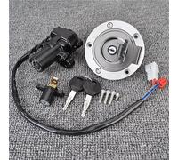 MINJKL Compatible con para MT-03 2006 2007 2008 2009 2010 2011 2012 para XJ6 para XJ6F para XJ6N 2009-2013 Cerradura De Interruptor De Encendido con Juego De Llaves Interruptor de Encendido