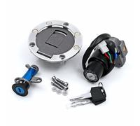 MINJKL Compatible con para TZR250 para 1KT 1987 1988 1989 Kit De Bloqueo De Tapa De Combustible De Interruptor De Encendido De Motocicleta con Llave Interruptor de Encendido