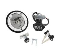 MINJKL Compatible con para YZF para R15 para YZF155 2019 2020 2021 Kit De Bloqueo De Tapa De Combustible De Interruptor De Encendido De Motocicleta con Llave Interruptor de Encendido