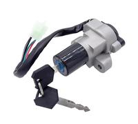 MINJKL Compatible con Suzuki para GSF650 para Bandit 650 2005 2006 2007 2008 2009 2010 2011 2012 Cubierta De Tapa De Gasolina Y Bloqueo del Interruptor De Encendido Interruptor de Encendido