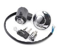 MINJKL Compatible con XL1200C para Sportster para 1200 para Custom 1996 1997 1998 1999 2000 20201 2002 2003 Bloqueo del Interruptor De Encendido 61272-92C Interruptor de Encendido
