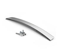 MINJKL Embellecedor De Cubierta De Manija De Puerta Interior De Coche Compatible Con 5 Series E60 E61 Para M5 2004 2005 2006 520i 523i 525i 530i(Silver-Front Right)