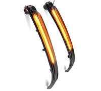 MINJKL intermitentes laterales dinámicos Embellecedor Para Luz Giro Marcador Lateral Lámpara Secuencial Intermitente Indicador Compatible Con Citroen Para C5 Para Aircross 2017-2021