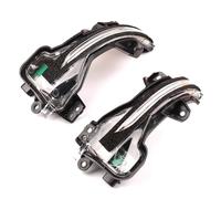 MINJKL intermitentes laterales dinámicos Indicador De Espejo Retrovisor Intermitente Dinámico Indicador Secuencial Luz De Señal De Giro Compatible Con Accord 2013 2014 2015 2016 2017(White)