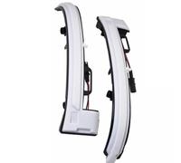 MINJKL intermitentes laterales dinámicos Intermitente De Luz De Señalización De Espejo Compatible Con Peugeot 308 2013 2014 2015 2016 2017 2018 2019 OEM 1610708280(White)