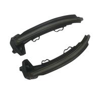 MINJKL intermitentes laterales dinámicos Luces De Giro Dinámicas Espejo Retrovisor Fluido Intermitente Secuencial Lámpara Repetidora Compatible Con A4 Para B9 2017-2023