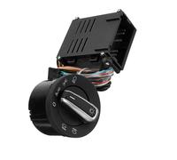 MINJKL Interruptor de Faro Compatible con VW para Golf para Jetta para Bora Mk4 1998 1999 2000 2001 2002 2003 2004 2005 Interruptor De Control De Faros Automáticos 1C0941531A(1 Set)