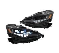 MINJKL Juego De Faros Delanteros Compatible Con IS250 300 350 IS200t 2013 2014 2015 2016 Incluye Un Par De Faros Delanteros De Proyector Con Luz Diurna (DRL).