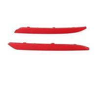 MINJKL Reflectors para Parachoques Compatible Con La Serie S Para AMG Line W222 300 350 400 450 500 600 2014 2015 2016-2020 Cubierta Tira Reflectora Parachoques Trasero Coche A2228200774(1pair)