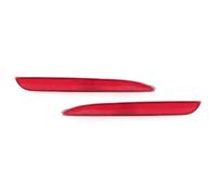 MINJKL Reflectors para Parachoques Compatible Con Mazda 3 Para M3 Sedan Hatchback BL 2011 2012 2013 2014 2015 Parachoques Trasero Luz Antiniebla Lámpara Reflectante Lente(1pair)