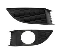 MINJKL Rejilla de Luz Antiniebla Compatible con Dodge para Charger 2011 2012 2013 2014 Parachoques Delantero Luz Antiniebla Rejilla Lámpara Antiniebla Cubierta del Bisel 68092614AA 5182372AA