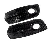 MINJKL Rejilla de Luz Antiniebla Compatible con Q5 2009 2010 2011 2012 Luz Antiniebla del Parachoques Delantero del Coche Cubierta Rejilla Rejilla Lámpara Antiniebla De Carreras 8R0807681A 8R0807682A