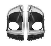 MINJKL Rejilla de Luz Antiniebla Compatible con Subaru para Forester XT 2014 2015 2016 Lámpara Antiniebla Cromada para Coche Parrilla Bisel Marco Embellecedor Luz Antiniebla Decoración De La Cubierta