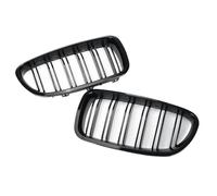 MINJKL Rejilla Frontal Auto Compatible con para Serie 5 para M5 F10 F11 F18 2010 2011 2012 2013 2014 2015 2016 2017 Parrilla Delantera De Doble Listón Parrillas De Carreras