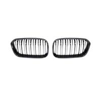 MINJKL Rejilla Frontal Auto Compatible con Serie 1 F20 F21 120i 118i 116i 116d M135i M140i 2015 2016 2017 2018 2019 Rejilla De Parachoques Delantero De Doble Riñón(Double Line Carbon)