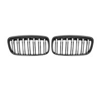 MINJKL Rejilla Frontal Auto Compatible con Serie 2 F45 F46 2015 2016 2017 2018 Frente del Automóvil Centro Superior Riñones Rejilla De Doble Tira Rejilla del Radiador Delantero