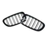 MINJKL Rejilla Frontal Auto Compatible con Serie 5 F10 F11 F18 520d 530d 540i 2010 2011 2012 2013 2014 2015 2016 2017 Parrilla Central De Riñón del Capó Delantero
