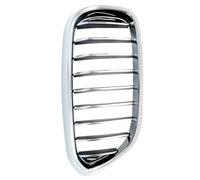MINJKL Rejilla Frontal Auto Compatible con Serie 5 G30 530i 540i 2017 2018 2019 2020 Parrilla Delantera Cromada para Parachoques De Coche, Parrillas De Carreras Izquierda O Derecha(Right Passenger)