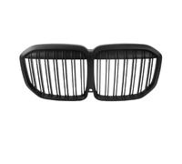 MINJKL Rejilla Frontal Auto Compatible con X7 G07 2019 2020 2021 Parrilla Delantera De Coche Parrilla De Listón Doble Simple Reemplazo De Inserto De Capó Delantero Negro Brillante(Matte Black-ll)