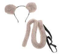 minkissy 1 Establecer La Diadema De Las Orejas De Rata De Lujosa Para La Banda Del Mouse De La Etapa De Cosplay Halloween Orejas Y Para Mujeres Y Niños