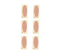 minkissy 1 Juego Antitranspirante Pegatinas Pie Protección Clínico Pegatina De Axila Femenina Y Masculina Sudor De Las Axilas Pegatinas Secreto Cuerpo Khaki Fibra Natural 6 Piezas