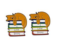 minkissy 1 Juego Broches De Gato Para Corsage Y Pin De Pecho Para Ropa Accesorios De Moda Para Niñas Para Vestidos Y Bolsos 2 Piezas