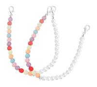 minkissy 1 Par Cadena De Zapatillas De Perlas Mujer Cadenas Hechizas Encanto Decoración Delicado Joyería De La Cadena Del Zapato Joyas De Arranque Cadena De Arranque Perlas De Imitación
