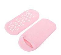minkissy 1 Par Cubierta De Pie De Gel Medias Calcetines Para Calcetines Para Adultos Calcetines De Spa Loción Hidratante Calcetines Humectantes Para Pies Rosa Hilo De Algodón Exterior