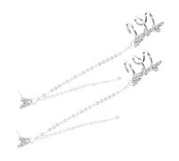 minkissy 1 Par pendientes de tachuelas acortar arete pendientes de clip pendientes para niñas pendiente para mujer pendientes de niñas pendientes colgantes aleación