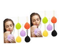 minkissy 10 Piezas De Esponja De Baño Bola De Ducha Esponja De Baño s De Cepillo Corporal Para De Ducha Cepillo Exfoliante Para Espalda De Para