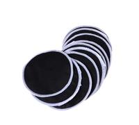 minkissy 10 Piezas Paño Desmaquillante Toalla De Limpieza Cara Almohadillas Para Desmaquillar Almohadilla Desmaquillante Reutilizable Black