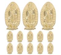 minkissy 100 Adornos de Uñas Religiosos Estatua de Buda Dorada, Joyas de Arte de Uñas de Aleación Metálica, 0,67 Pulgadas, 100 Piezas para Decoración de Manicura Espiritual y